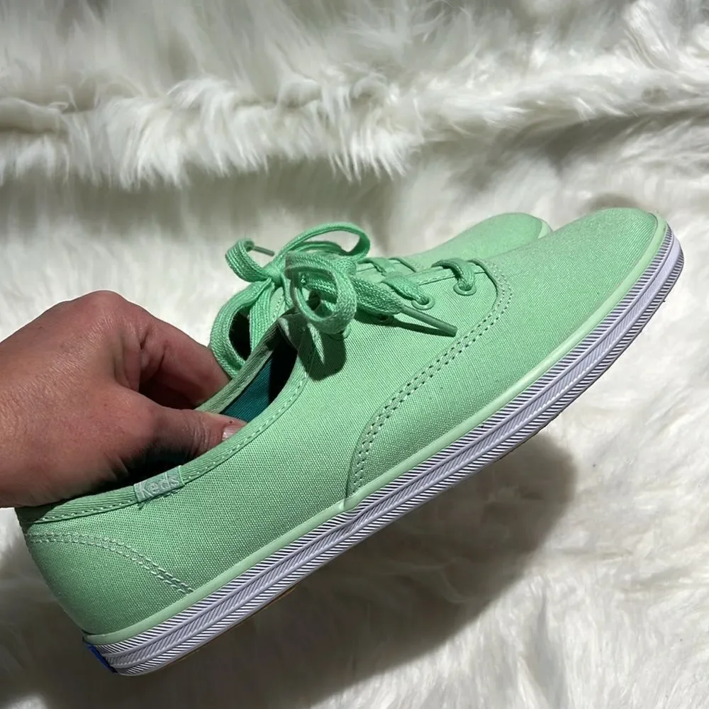 Keds‎ Champion Originals Sneakers Lime Green / White WF534828 Size 7.5.  B76